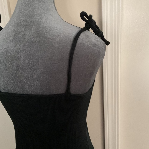 🩵 Wild Fable Black Ribbed Dress - Picture 5 of 5